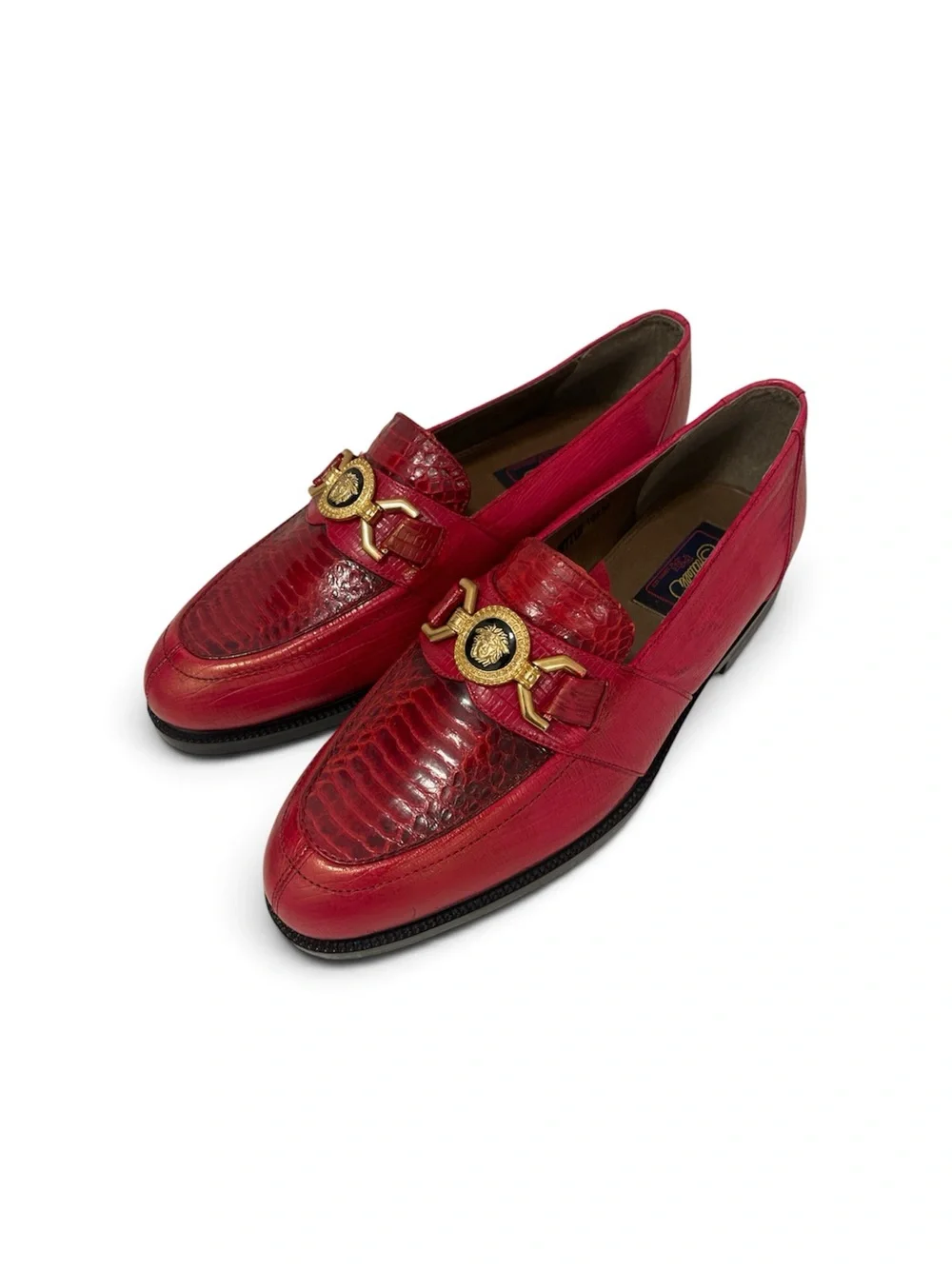 Exotic Fratelli Designer Genuine Snake Dress Shoes Men’s 10.5